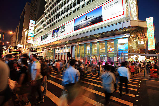 Hong Kong Red Light District Stock Photos, Pictures & Royalty-Free