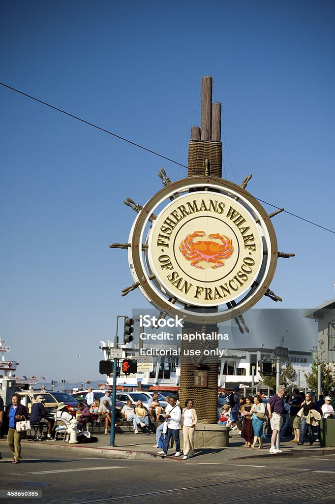 Fisherman's Warf-in San Francisco - Lizenzfrei Fisherman's Wharf - San Francisco Stock-Foto