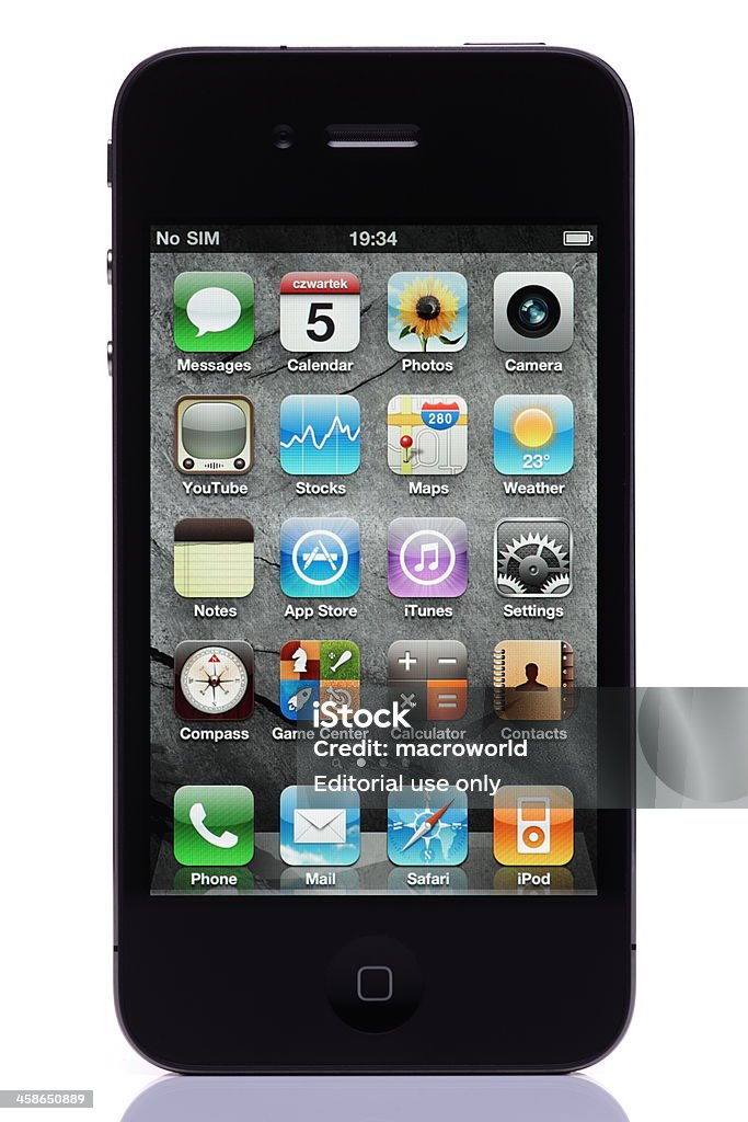 iPhone 4 世代 - iPhoneのロイヤリティフリーストックフォト