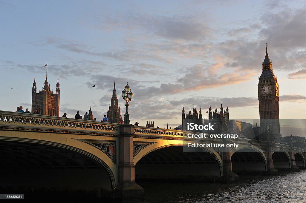 Londres au coucher du soleil - Photo de Angleterre libre de droits