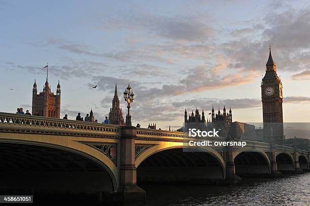 Photo libre de droit de Londres Au Coucher Du Soleil banque d'images et plus d'images libres de droit de Angleterre - Angleterre, Big Ben, Capitales internationales