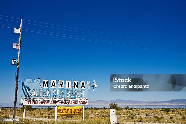 Salton Sea Beach Marina Stock Photo - Download Image Now - Salton Sea, California, 2008