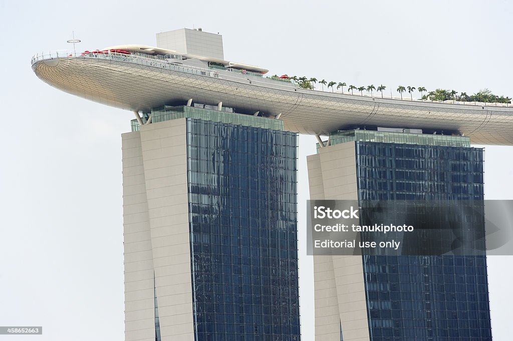 Marina Bay Sands - Foto de stock de Arquitetura royalty-free