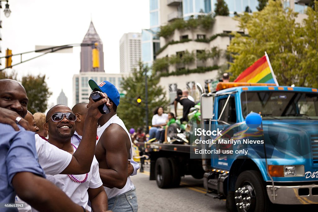 Communauté de défilé - Photo de Atlanta libre de droits