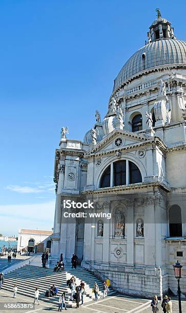 Santa Maria Della Salute In Venedig Stockfoto und mehr Bilder von Ansicht aus erhöhter Perspektive - Ansicht aus erhöhter Perspektive, Editorial, Fotografie