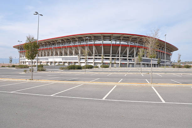 Stadium Murcia Spain stock photo