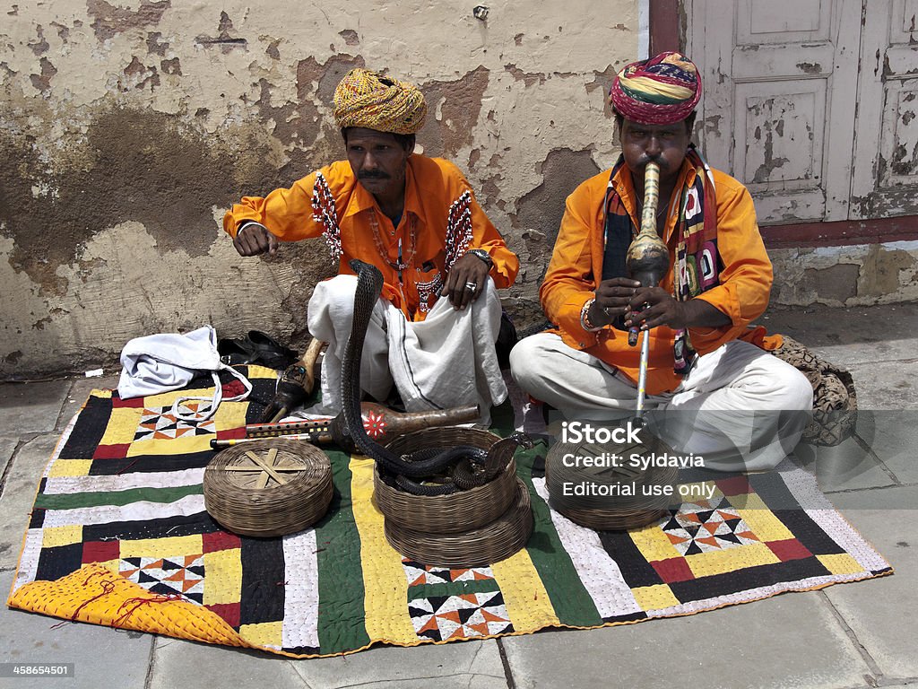 Charmeurs de serpents - Photo de Asie libre de droits