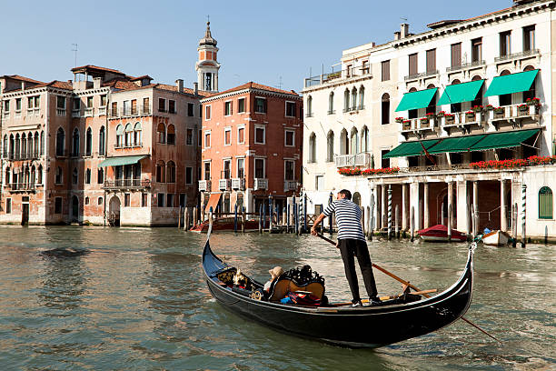 venezia, italia - southern europe public transportation international landmark local landmark foto e immagini stock