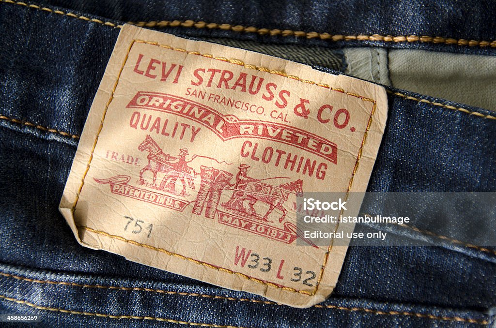 Levis Jeans Label Stock Photo - Download Image Now - Levi's, Jeans, American  Culture - iStock
