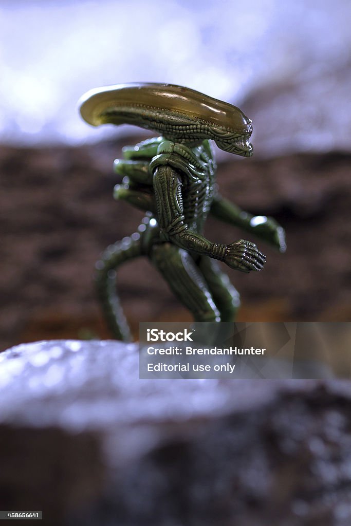 Alien Hunter - Foto de stock de Alienígena royalty-free