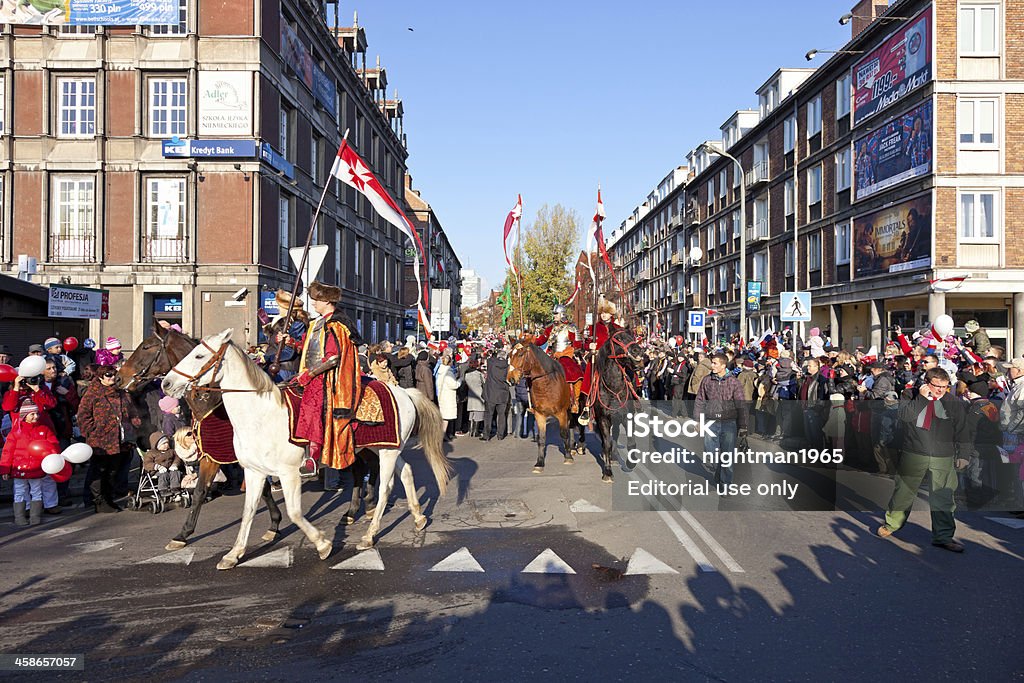 Parade anlässlich der Unabhängigkeit Tag - Lizenzfrei Alt Stock-Foto