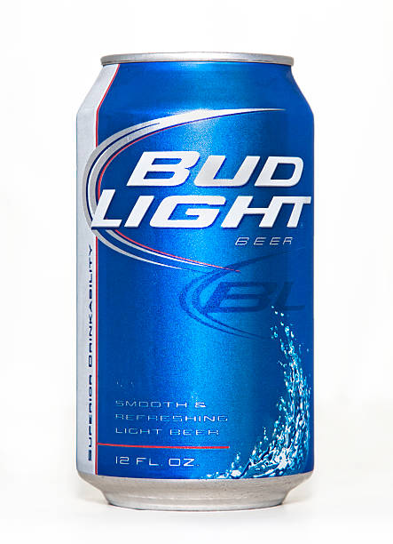 transaktion slump kupon Bud Light Beer Can Stock Photo - Download Image Now - Bud Light, Can, Beer  - Alcohol - iStock