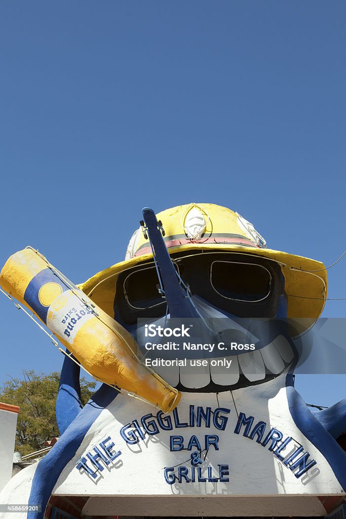 Giggling Marlin señal en Cabo San Lucas, México - Foto de stock de Aire libre libre de derechos