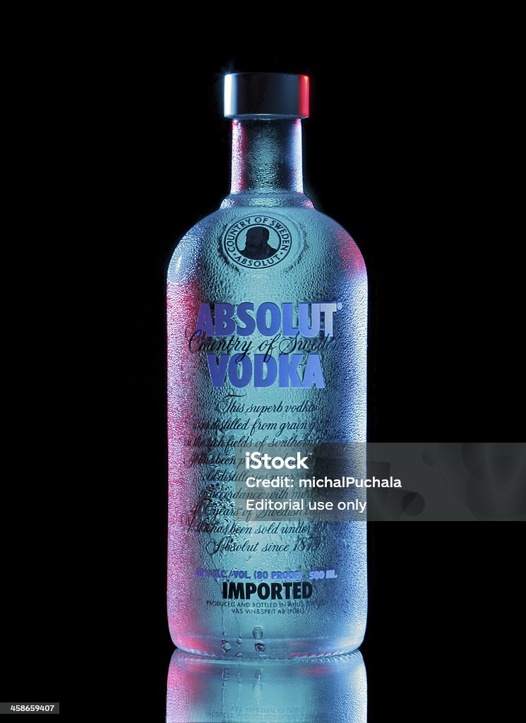 Absolut водки - Стоковые фото Бутылка роялти-фри