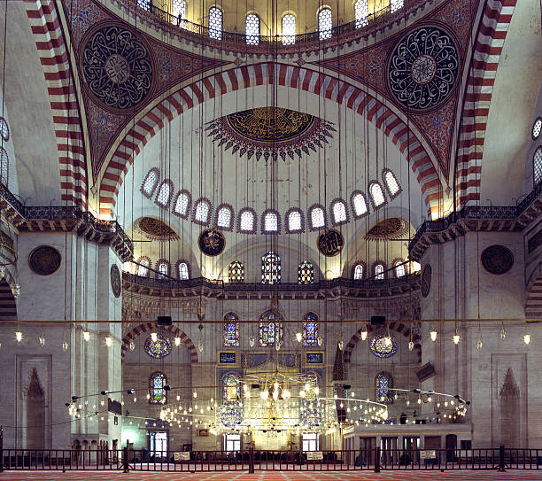 suleimans mesquita - suleiman’s mosque - fotografias e filmes do acervo