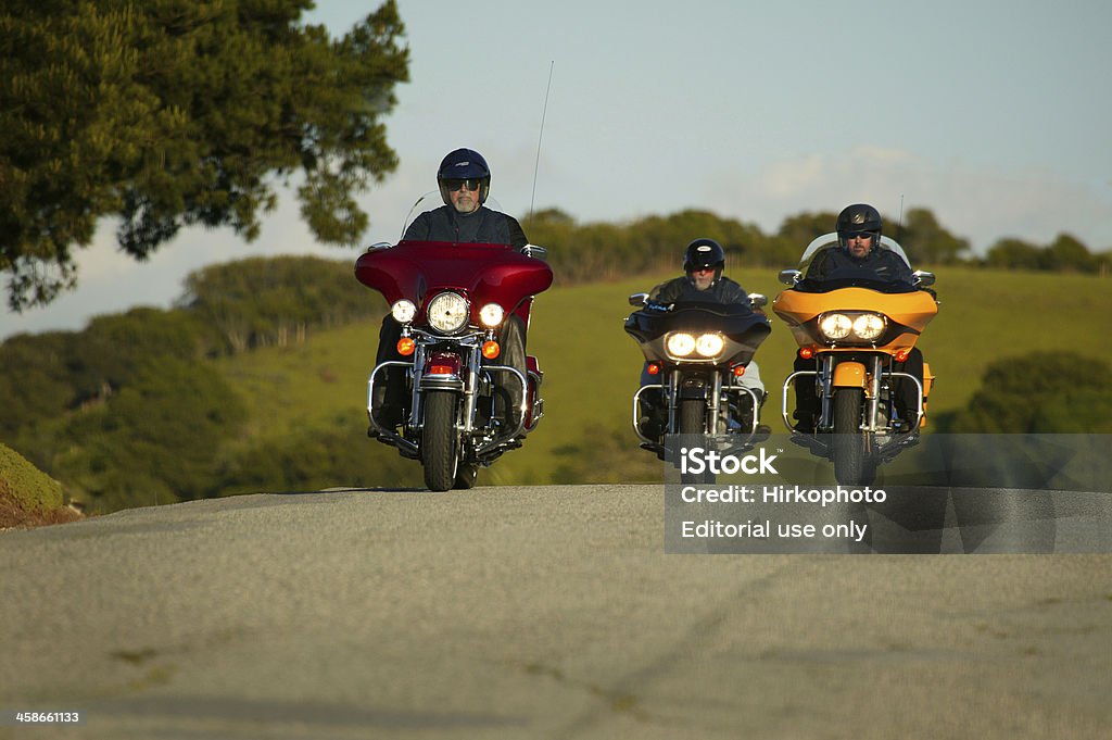 Harley cyclistes pour une croisière - Photo de Activité libre de droits