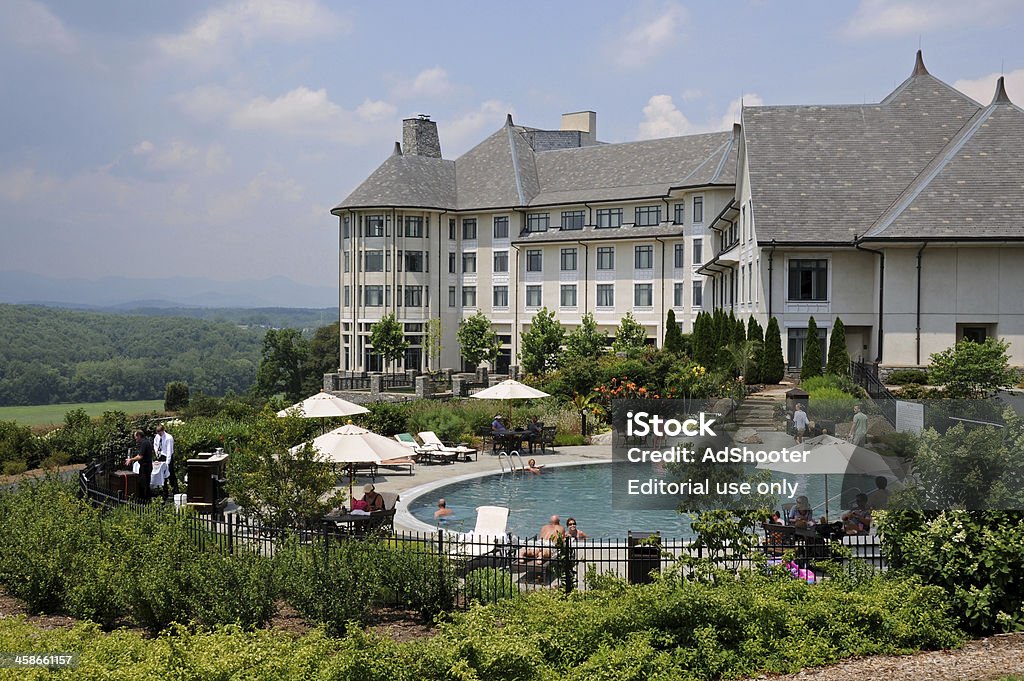 Inn on Biltmore Estate - Foto stock royalty-free di Locanda