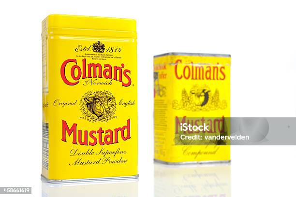 Colman De Mostarda Produto Filmagem - Fotografias de stock e mais imagens de Amarelo - Amarelo, Comida e Bebida, Figura para recortar