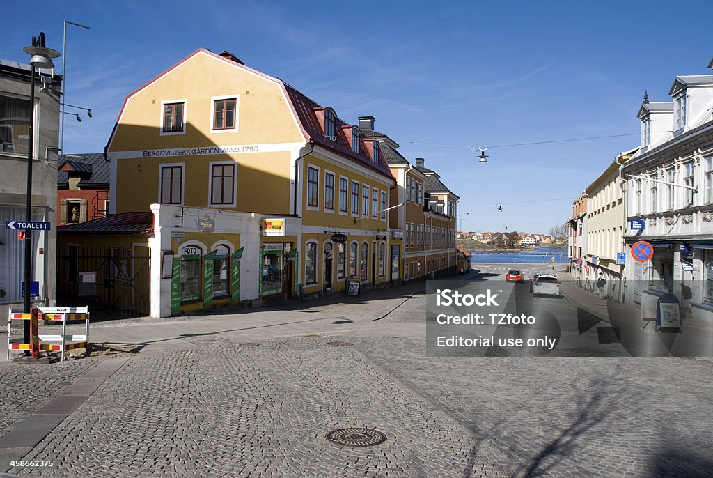 Karlskrona-Borgmästaregatan Street - Zbiór zdjęć royalty-free (Karlskrona)