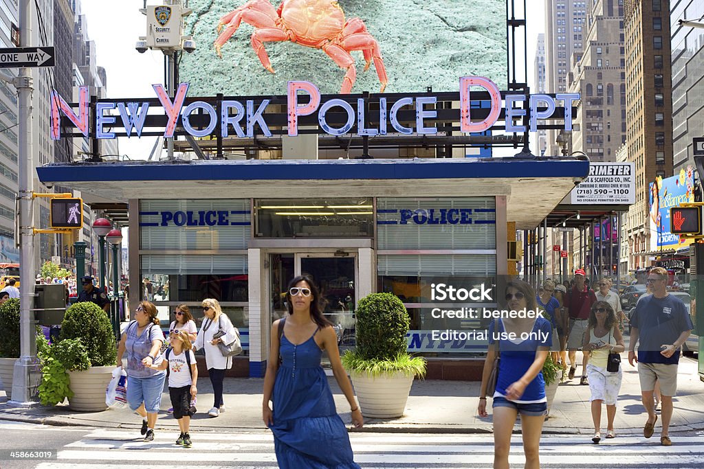 Nueva York Times Square departamento de policía - Foto de stock de Distrito policial - Área geográfica libre de derechos