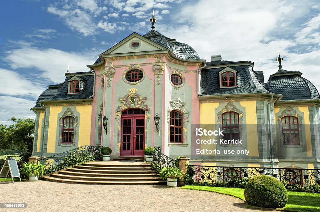 Märchenschloss Dornburg-Deutschland, Thüringen - Lizenzfrei August Stock-Foto