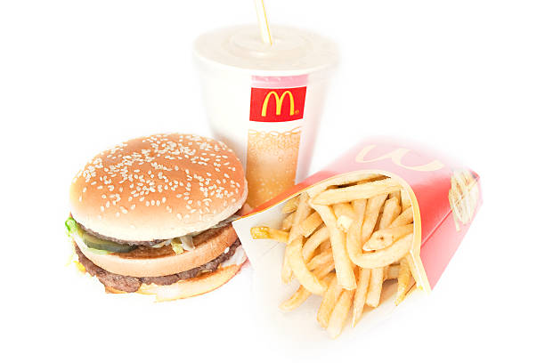 Big Mac Menu stock photo