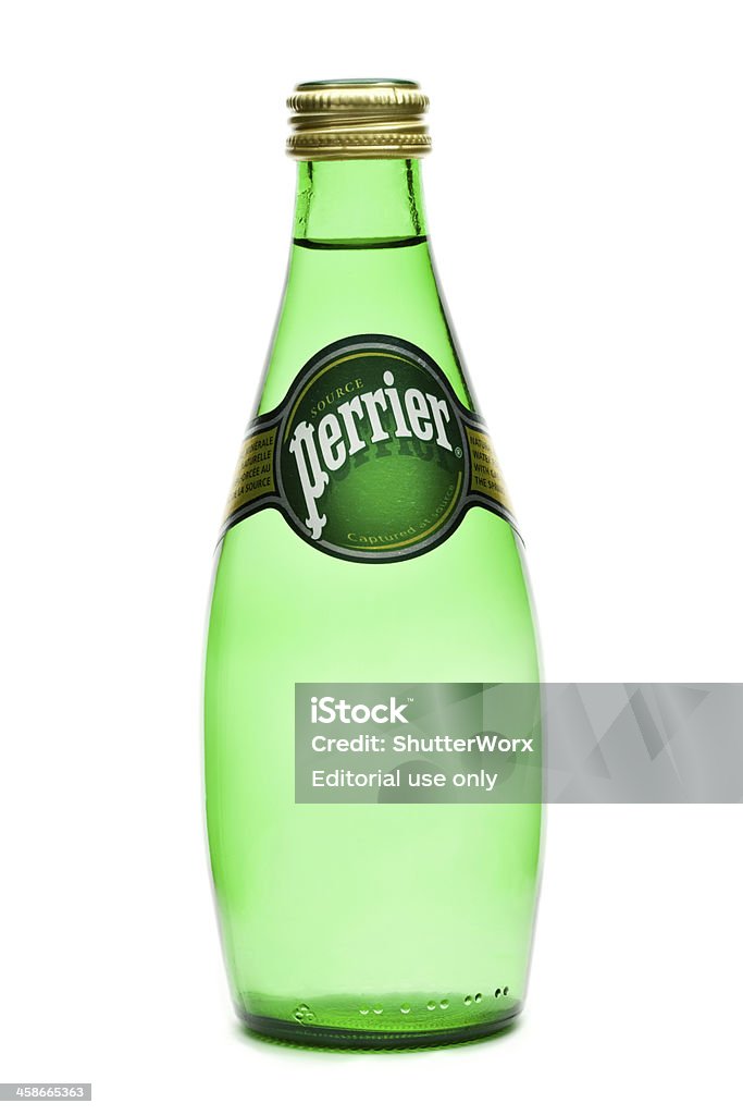 Perrier - Lizenzfrei Flasche Stock-Foto