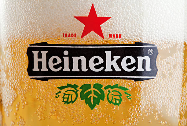 Heineken beer stock photo