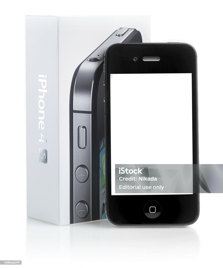 iPhone 4S - Foto de stock de Aplicación para móviles libre de derechos