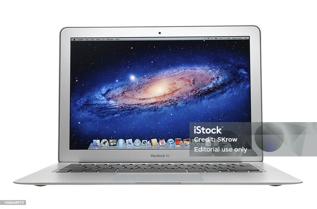 MacBook Air - Foto de stock de PC de escritorio libre de derechos