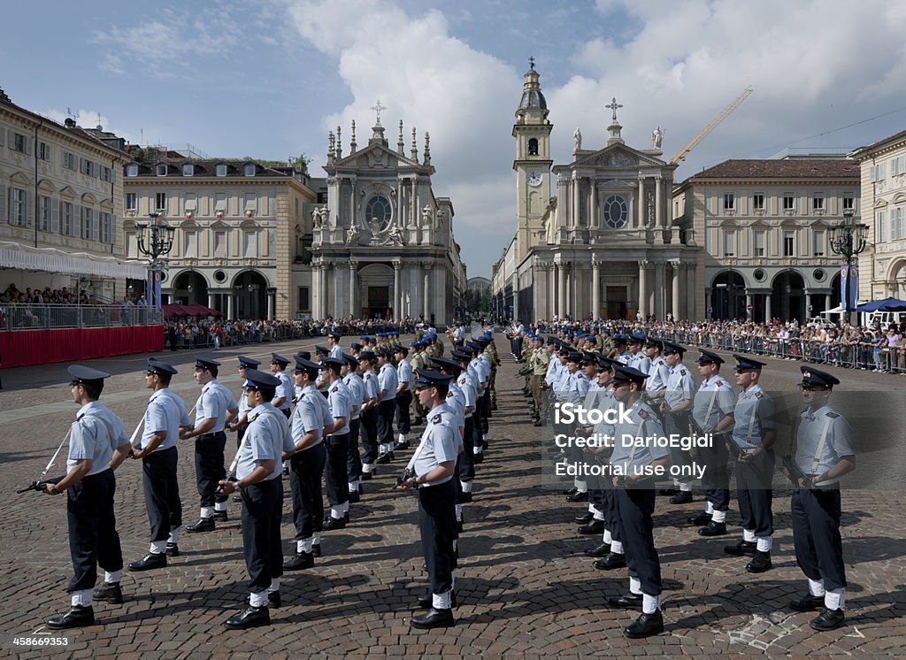 Evento Italia 150 - Foto stock royalty-free di Aeronautica