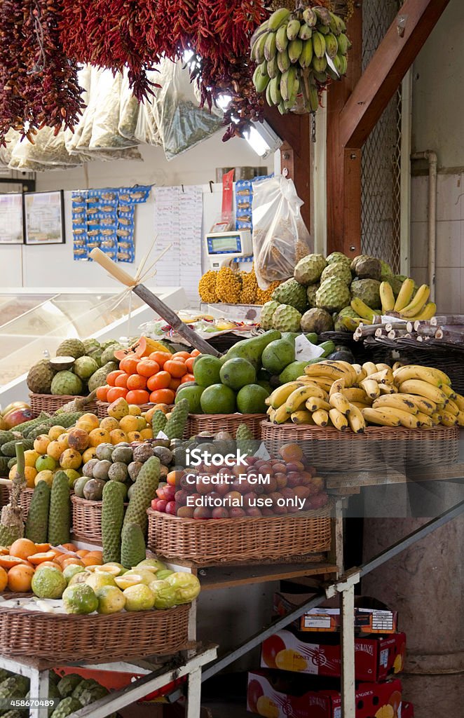 Madeira-Markt - Lizenzfrei Ananas Stock-Foto