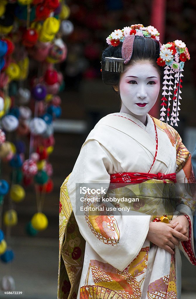 festival Jidai Matsuri - Foto stock royalty-free di Abbigliamento