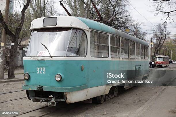 Trasporto In Trolley In Ucraina - Fotografie stock e altre immagini di Arrugginito - Arrugginito, Composizione, Composizione orizzontale
