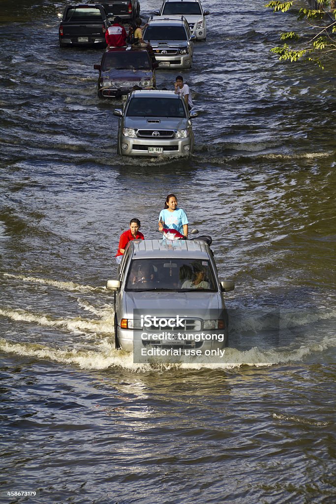 Inondations de Bangkok - Photo de Inondation libre de droits