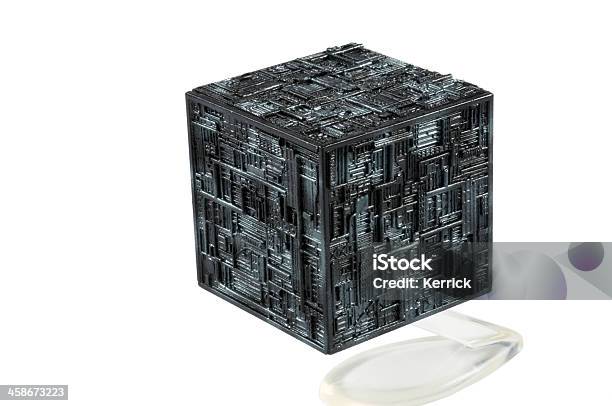 Star Trek Borg Cube Model From Micro Machines Stock Photo - Download Image Now - Cube Shape, Star Trek, Adventure