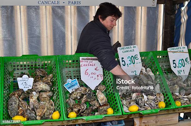 France Brittany Stock Photo - Download Image Now - Oyster Bed, Adult, Animal Shell