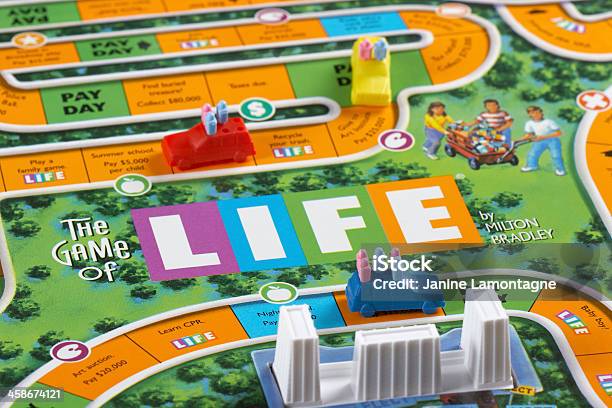 The Game Of Life Stock Photo - Download Image Now - Leisure Games