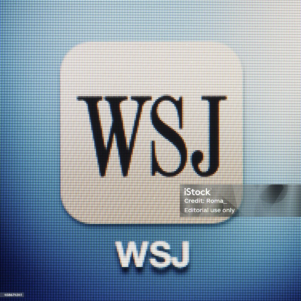 WSJ - Photo de The Wall Street Journal libre de droits