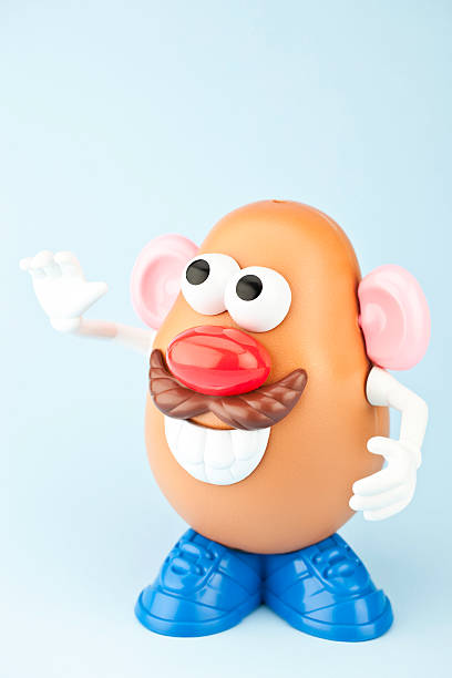 mr ポテトヘッド - prepared potato raw potato human head toy ストックフォトと画像