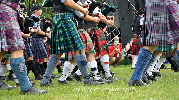 Fergus Scottish Festival and Highland Games stock photo