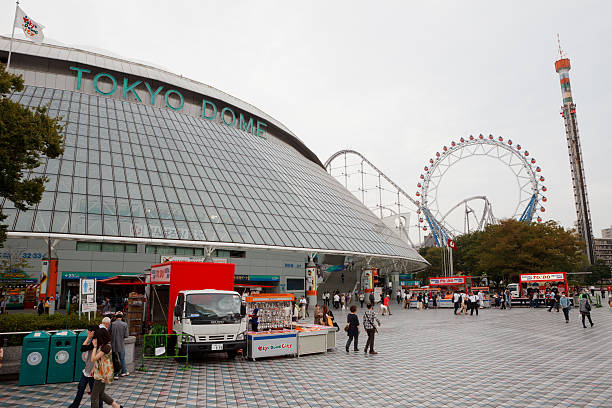 tokyo dome no japão - boston red sox imagens e fotografias de stock