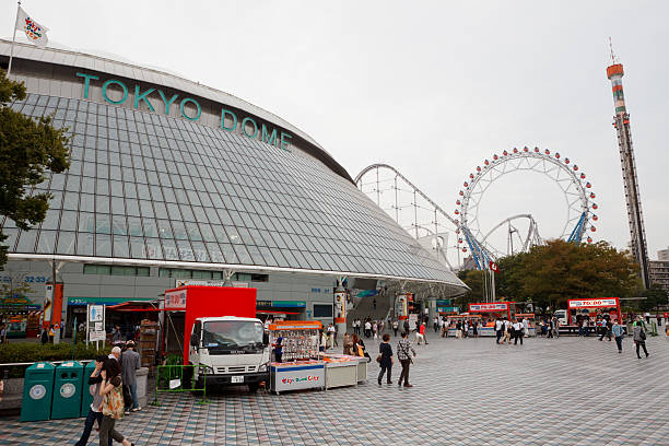 tokyo dome no japão - boston red sox - fotografias e filmes do acervo