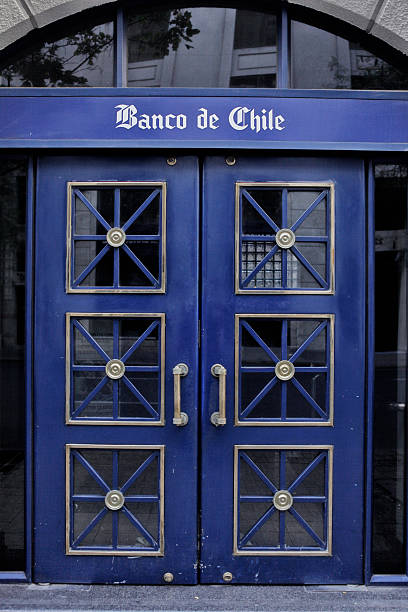 banco de chile sede - named financial services company - fotografias e filmes do acervo