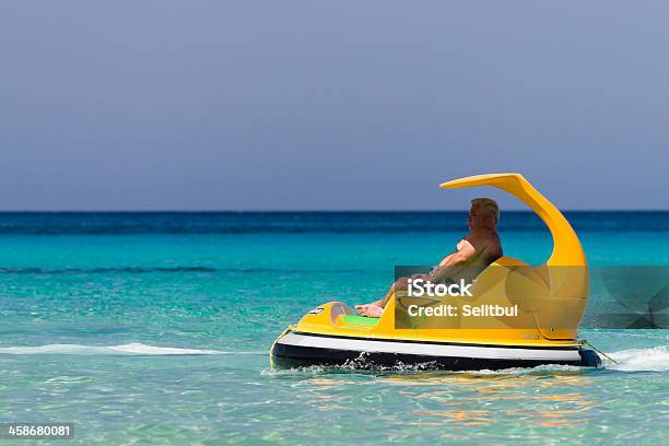 Summer Leisure Scene On Beach Stock Photo - Download Image Now - Ibiza Island, Recreational Pursuit, Adult