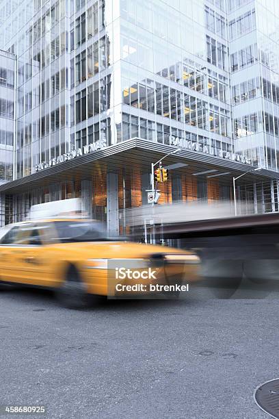 Bank Of America Stock Photo - Download Image Now - Blurred Motion, Built Structure, Manhattan - New York City