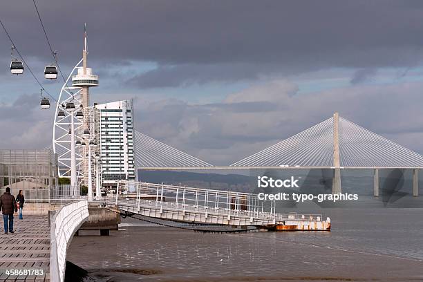 Vista Del Puente Foto de stock y más banco de imágenes de Agua - Agua, Aire libre, Ajardinado