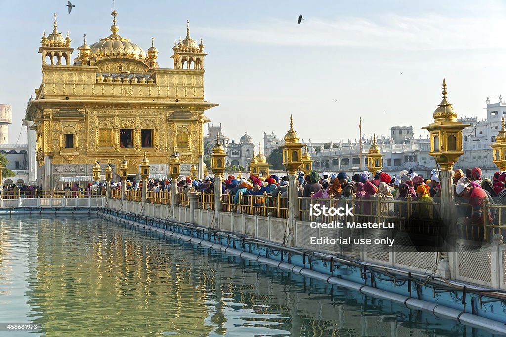 Golden Temple, Amritsar, india. - Foto de stock de Agua libre de derechos