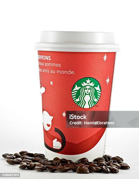 스타벅스 공유일 컵 0명에 대한 스톡 사진 및 기타 이미지 - 0명, Brand Name, Starbucks