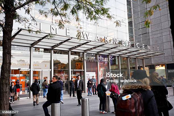 Time Warner Center Entrance Columbus Circle Manhattan Stock Photo - Download Image Now